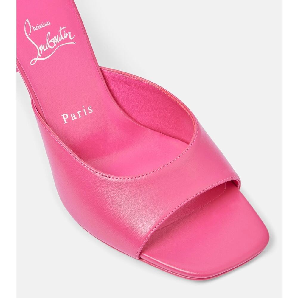 CHRISTIAN LOUBOUTIN Condora 85 leather mules BNIB 38.5 - Picture 3 of 9